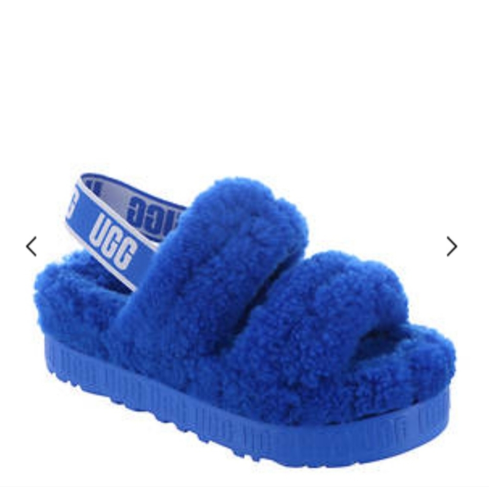 Ugg Oh Flufitta Slippers Blue